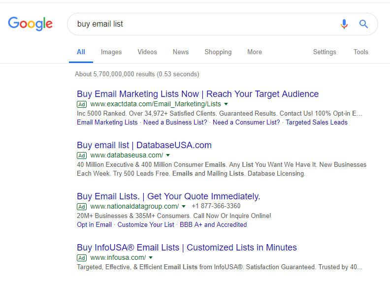 Buying an Email List for Marketing: Drawbacks & Alternatives - MailCon