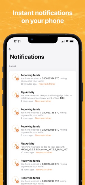 Download Nicestats: Nicehash app for iPhone and iPad