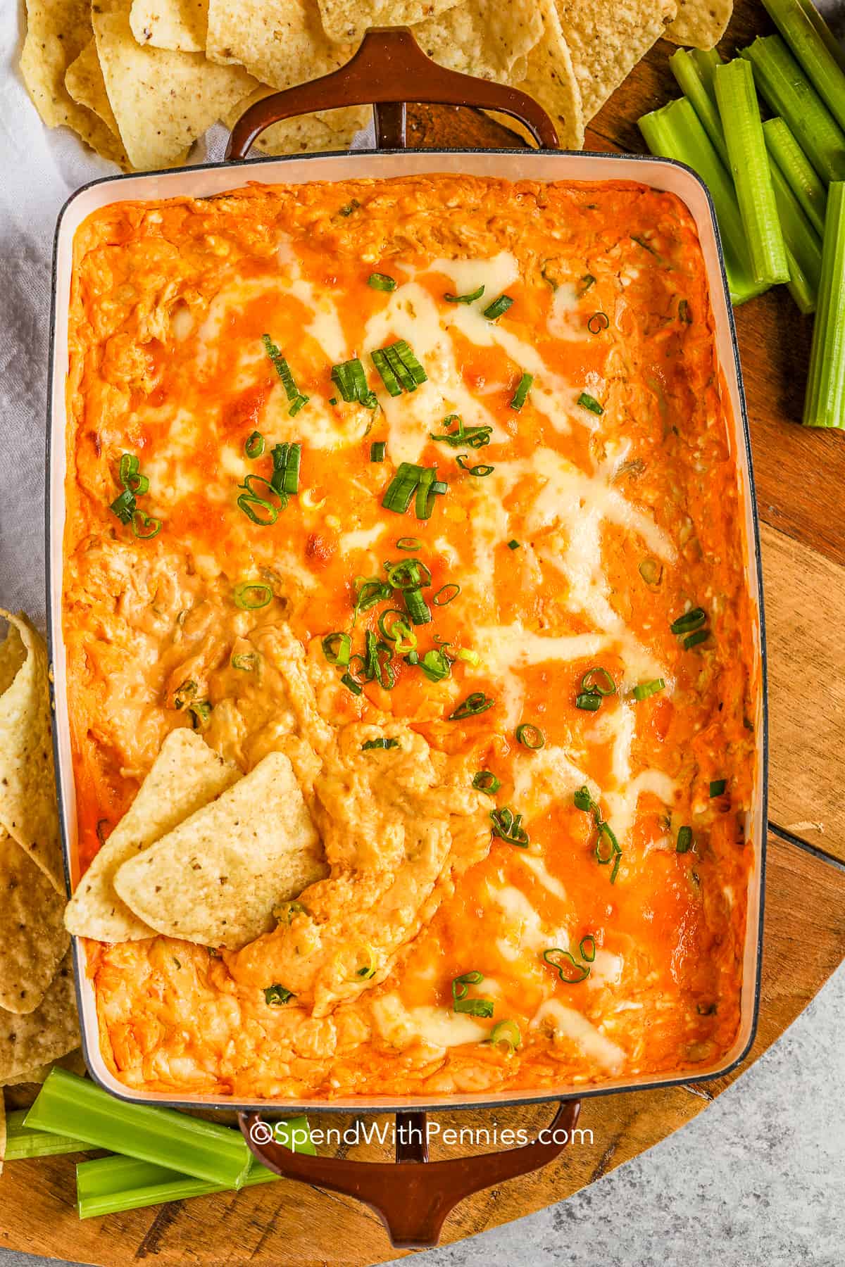 Frank's RedHot® Buffalo Style Frozen Chicken Dip