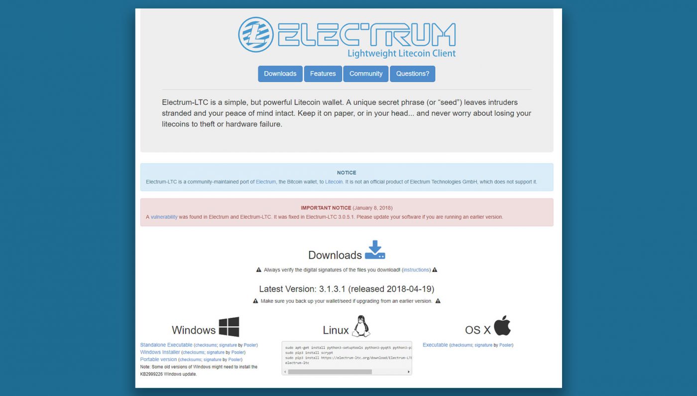 Electrum LTC Wallet Review - family-gadgets.ru