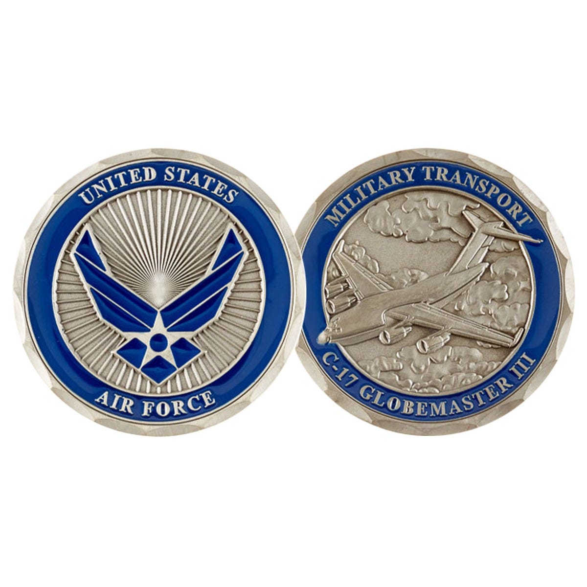 Custom Air Force Challenge Coins - Signature Coins