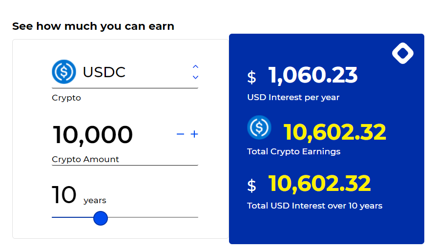 Easy To Use Crypto Lending Interest Rate Calculator Online Tool