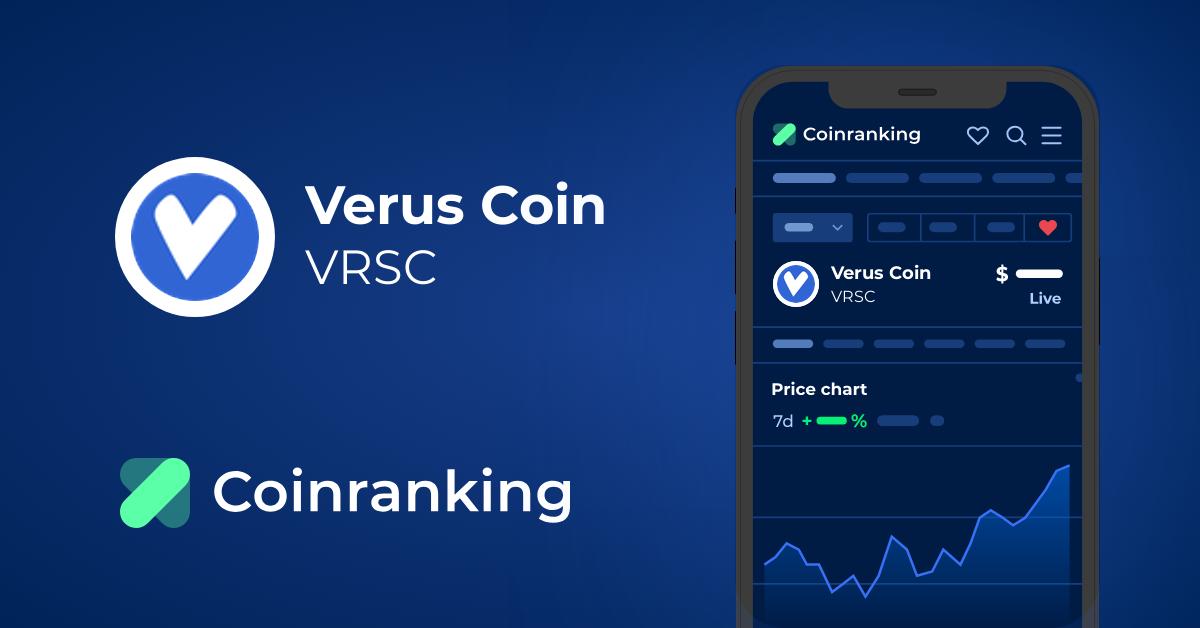 VRSC Price and Stats | MarketCapOf