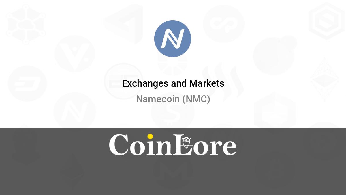 Where to Buy NMC (Namecoin)? Exchanges and DEX for NMC Token | family-gadgets.ru