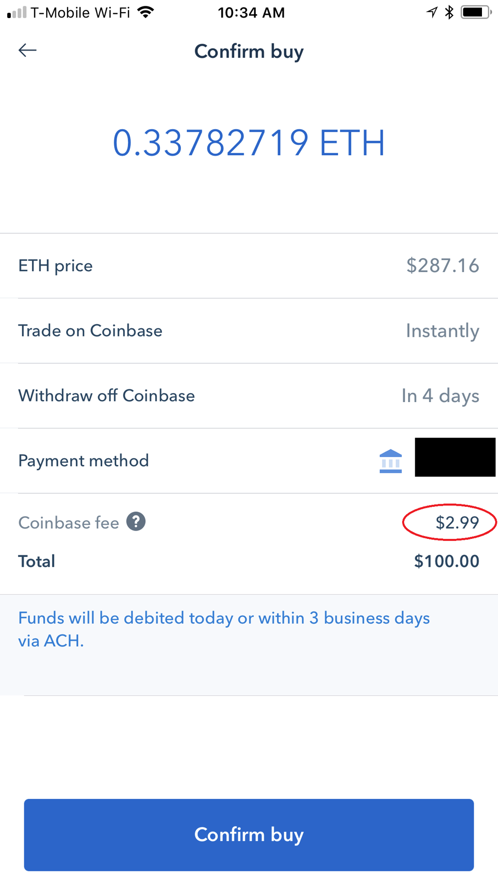 Bitcoin Deposits on Coinbase will now Require only Three Confirmations