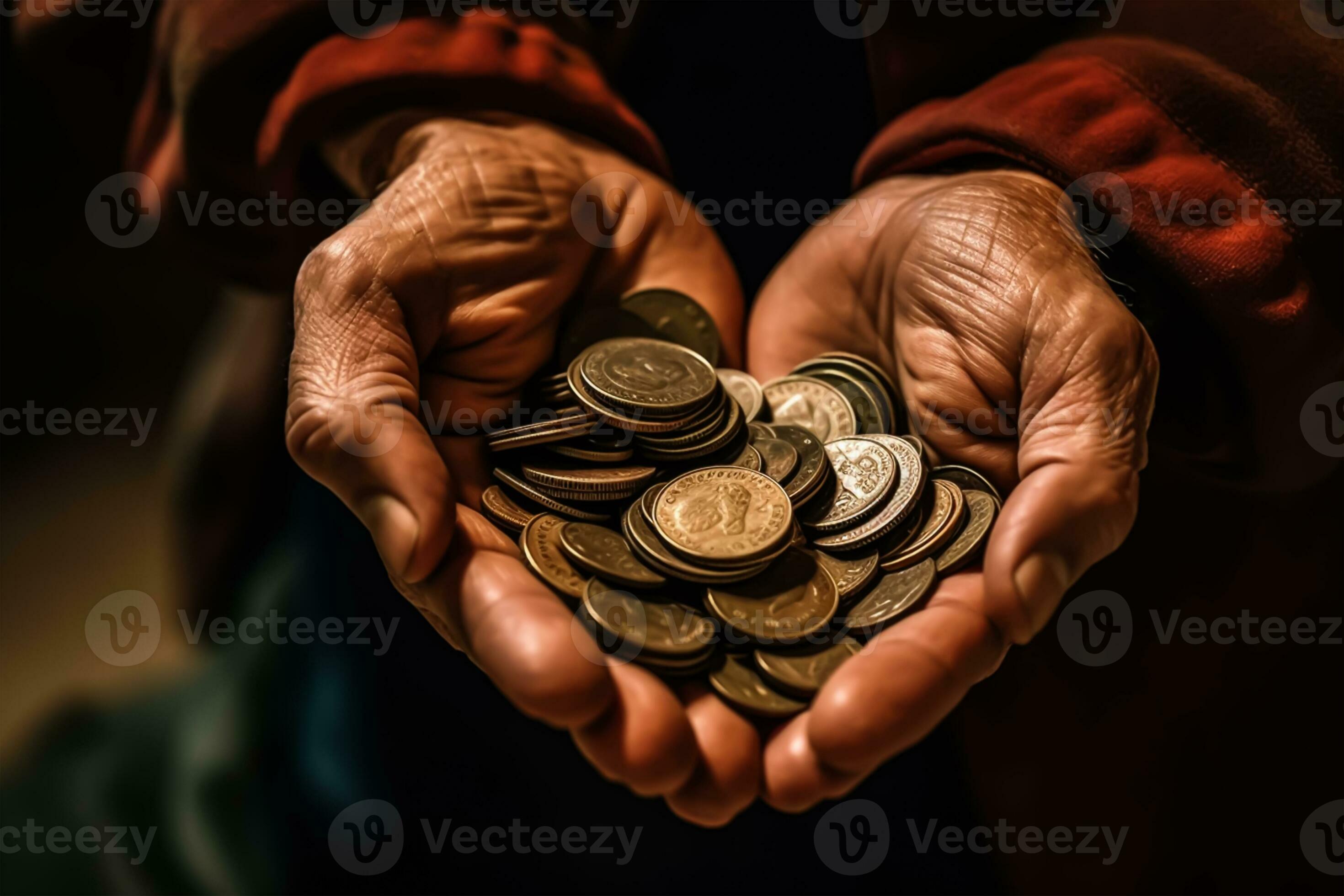Old Foreign Currency - Poverty Child