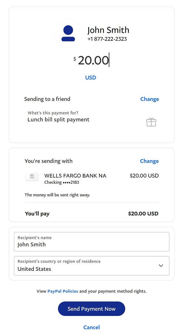 The risks of accepting payment via PayPal’s “Friends and Family” payout option