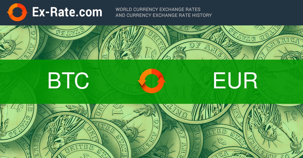 BTC to EUR Exchange Rate | Bitcoin to Euro Conversion | Live Rate