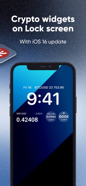 ‎Bitcoin & Crypto Price Widget on the App Store