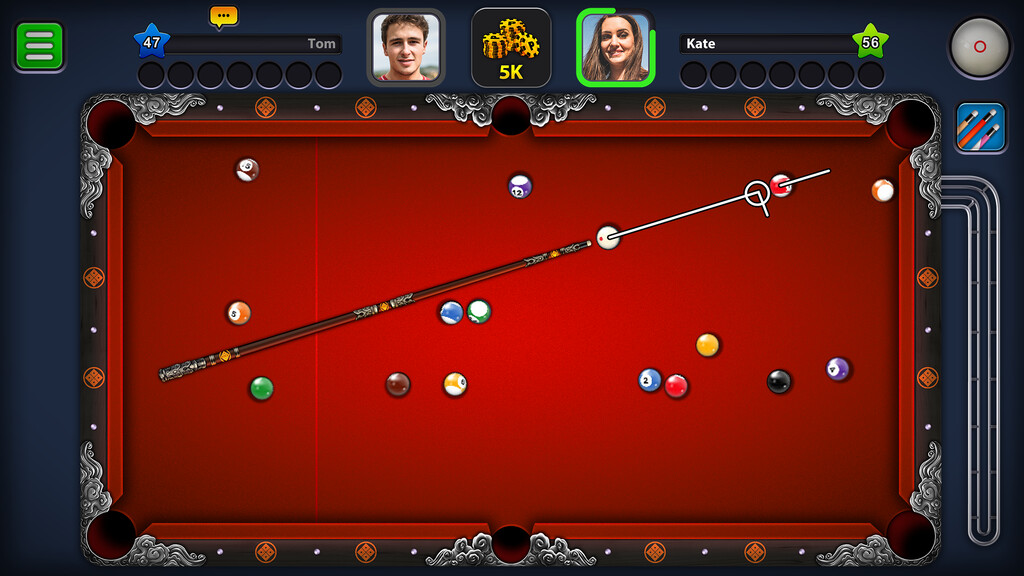 Online Pool Game