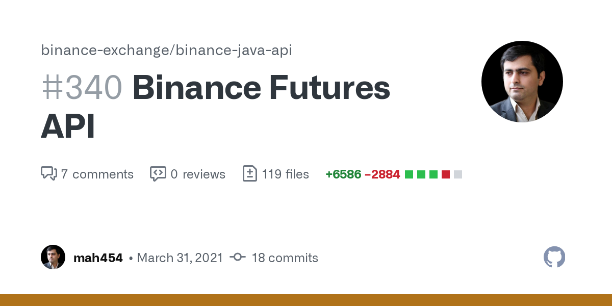 Download binance JAR files with all dependencies