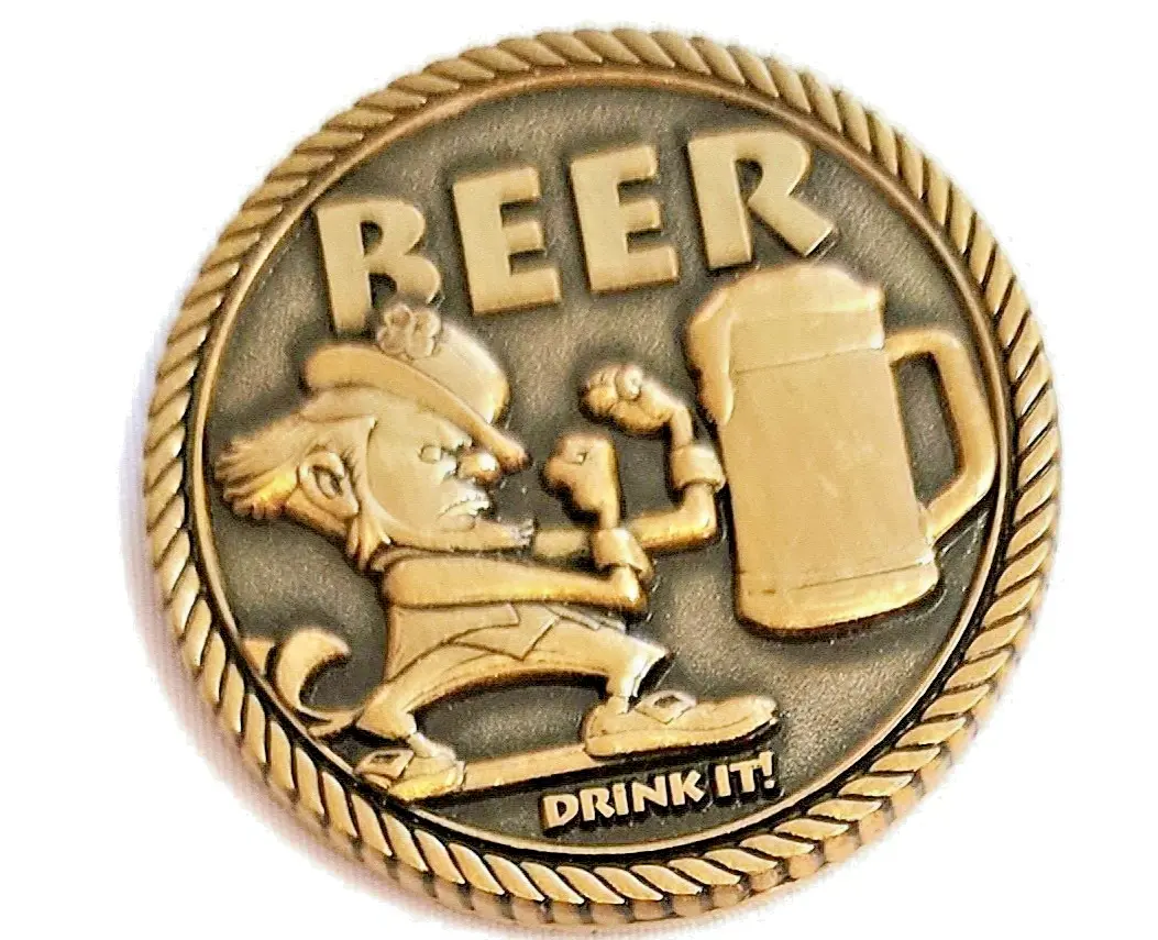 Skull Drink Decision Coin – GHOST PATCH