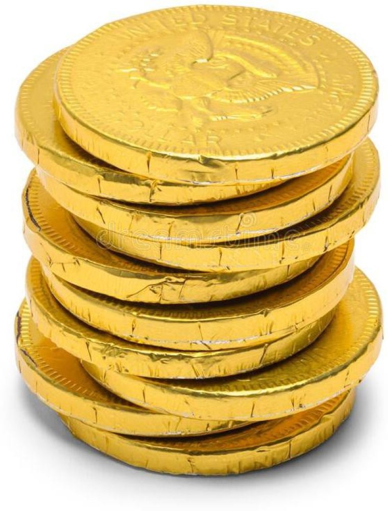 Gold Chocolate Coins - André’s Confiserie Suisse