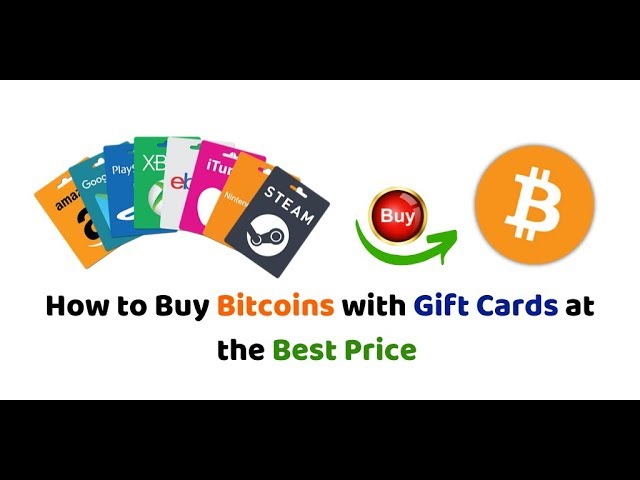 Sell All Gift Cards In Exchange For Bitcoins