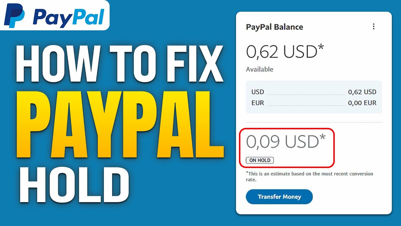 Why Payments are Put on Hold or Unavailable | PayPal UK