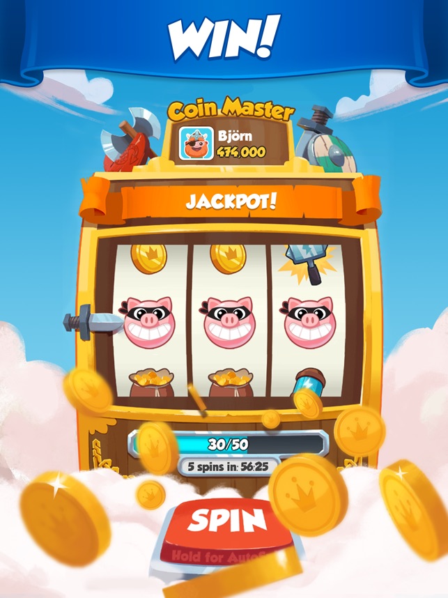 Haktuts Free Coin Master Spins For iOS and Android