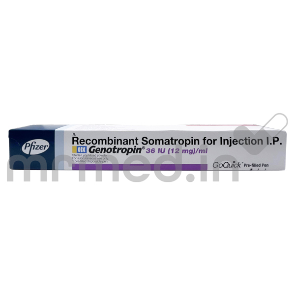 Genotropin 12 MG/ML Powder For Injection (1): Uses, Side Effects, Price & Dosage | PharmEasy