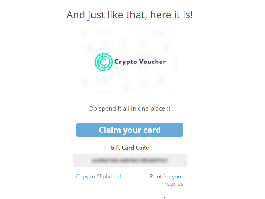 Crypto Voucher? Buy your Gift Card for £50 | family-gadgets.ru