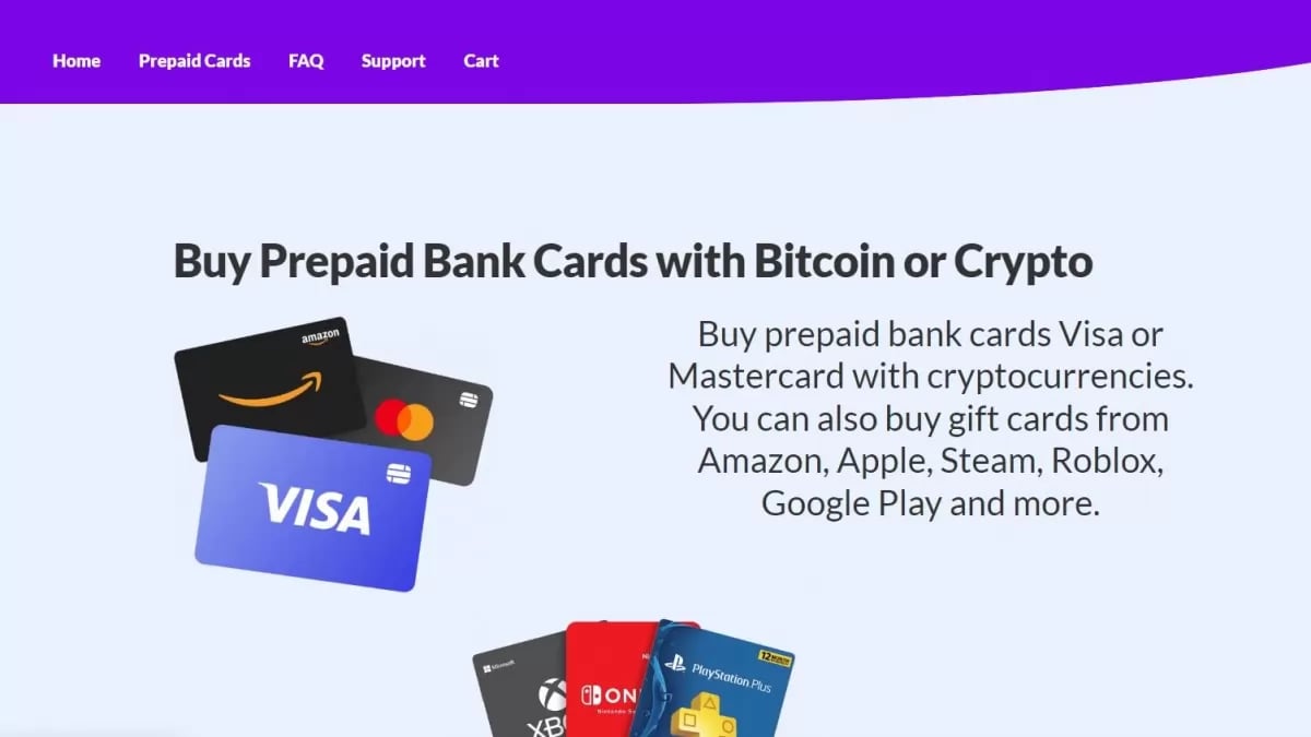 Prepaid Crypto VISA Card: Virtual & Plastic Cards | Guarda
