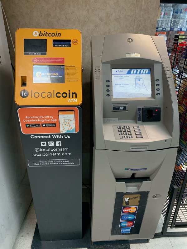 Find Bitcoin ATM In Whitby | Localcoin