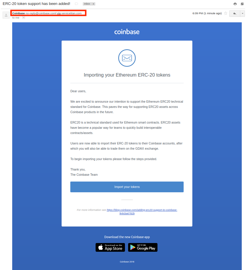 Coinbase Gives Bitcoin Worth $ to Users After Security Email Error
