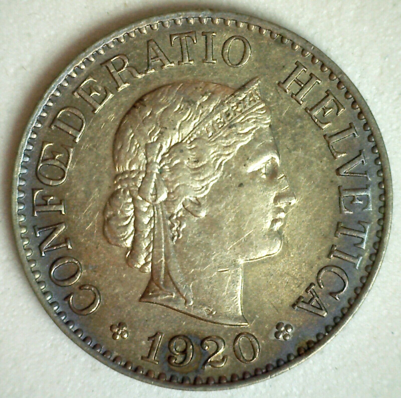 Coin, Switzerland, 5 Rappen, , Bern, , Copper-nickel, KM