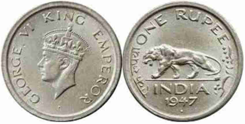 1 Rupee - George VI - India - British – Numista