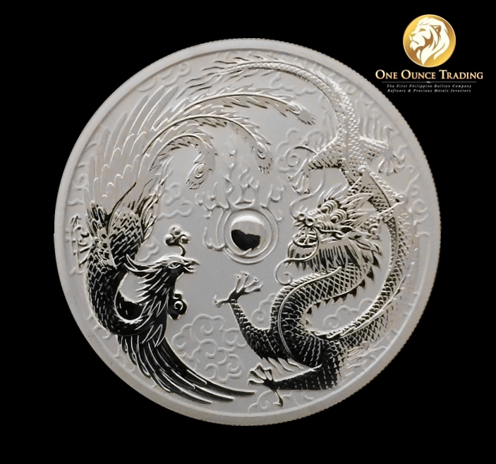 Dragon and Phoenix 1oz Gold Bullion Coin - The Perth Mint | Swan Bullion Company