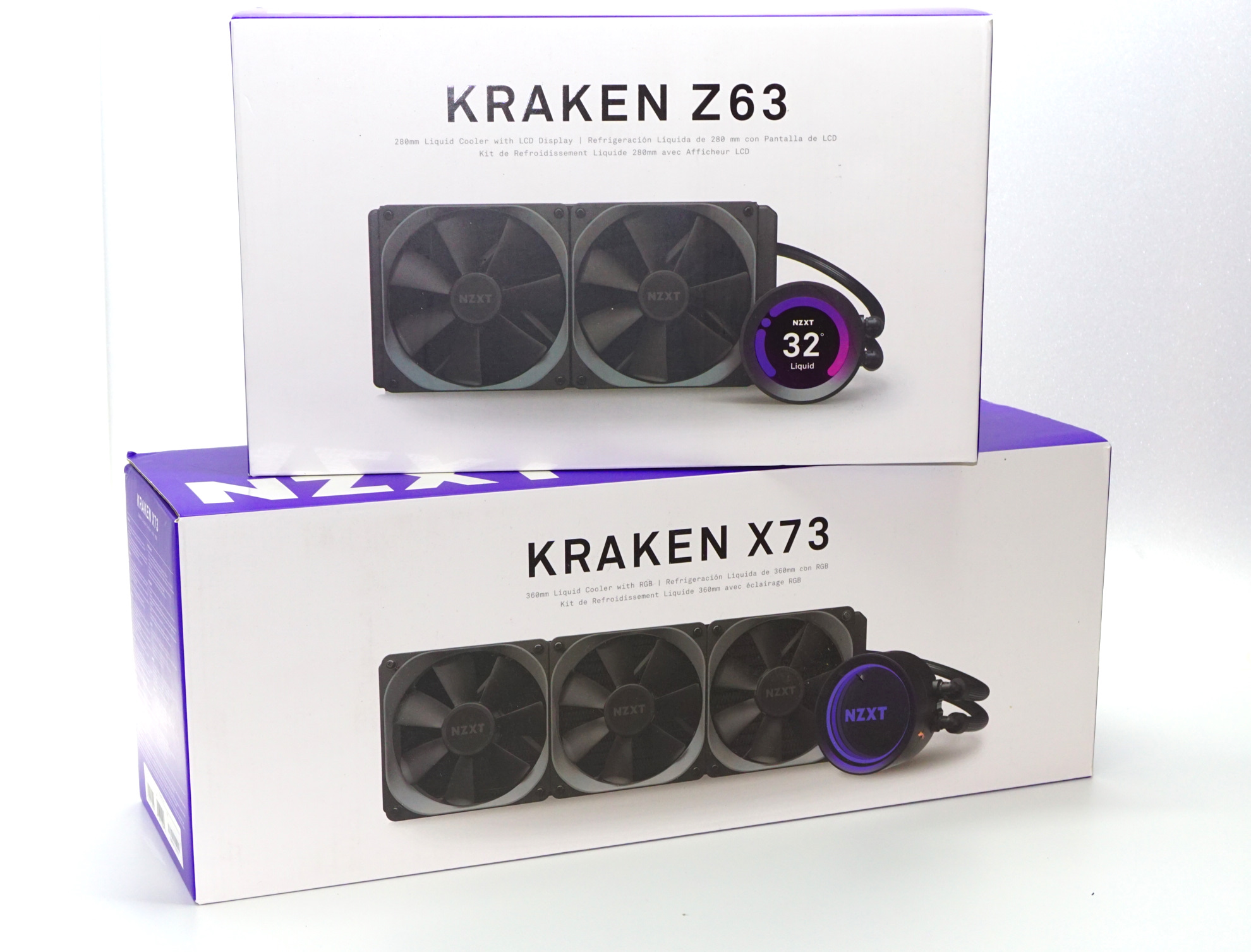 The NZXT Kraken Z63 & X73 AIO Cooler Review: Shiny On Top, Solid Underneath