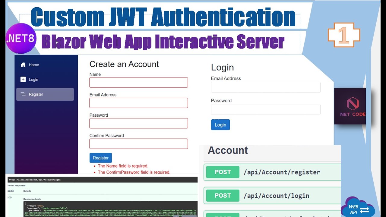 Blazor WebAssembly - JWT Authentication Example & Tutorial