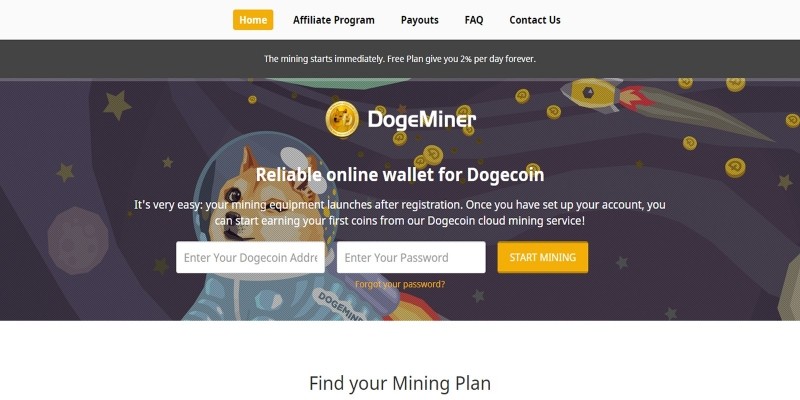 (Bitcoin / Dogecoin) PHP Cloud Mining Script - Authentication Bypass - PHP webapps Exploit
