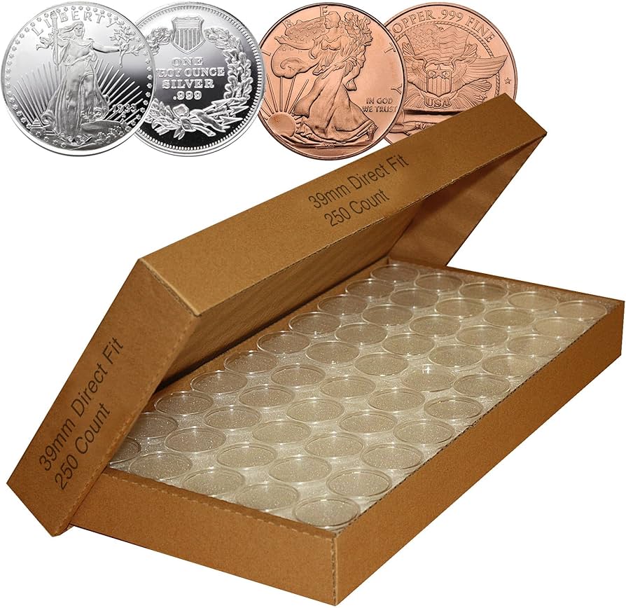 Krugerrand 1oz and fractionals 4 coin box