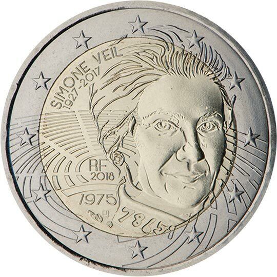 2 Euros (Simone Veil) - France – Numista