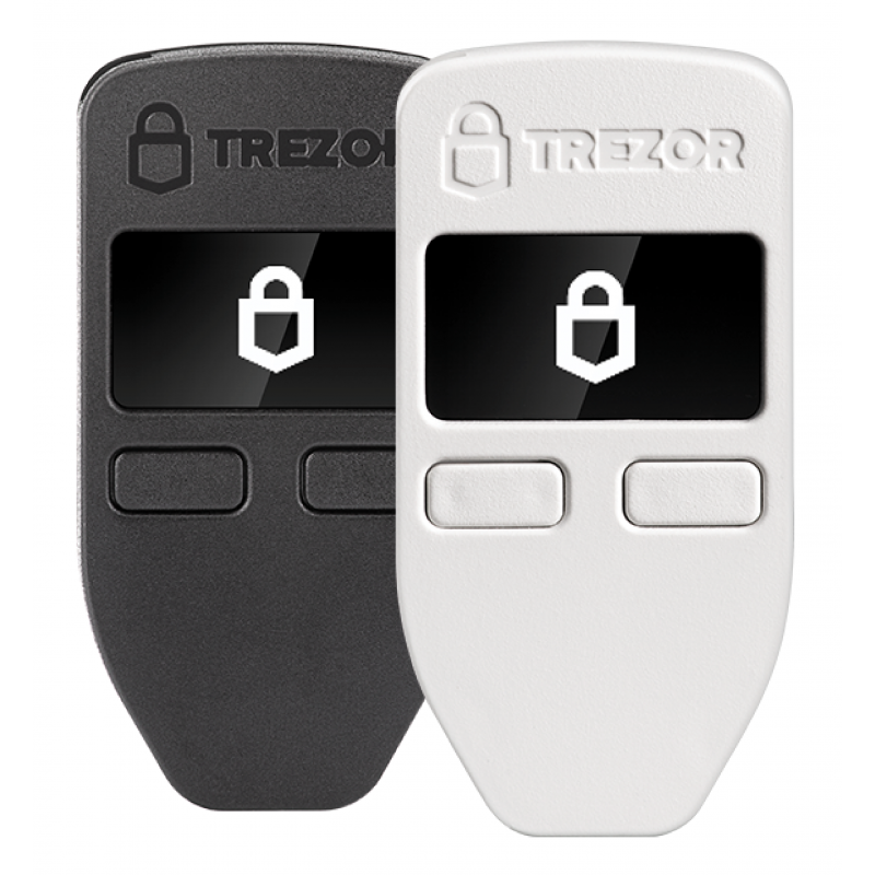 Trezor Model One White - Hardware wallet - Trezor Official Partner - family-gadgets.ru