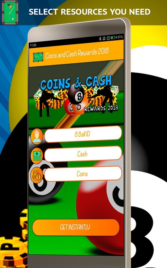 8 Ball Pool Free Coins -Cues Reward Links - Mosttechs