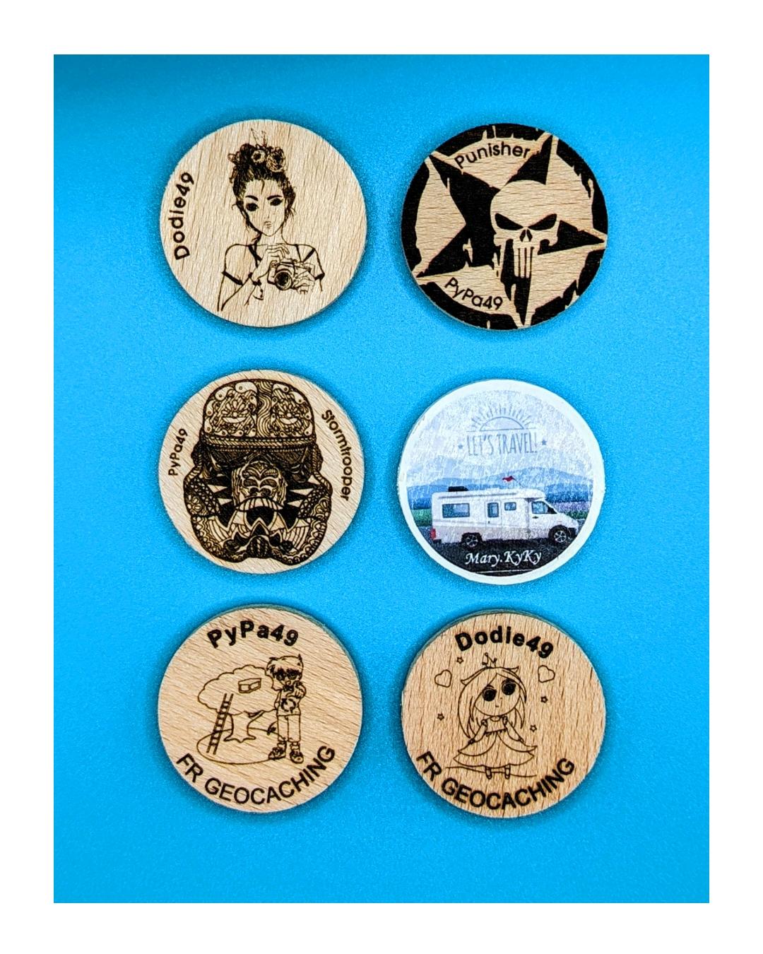 make your own geocoins - Trackables - Geocaching Forums