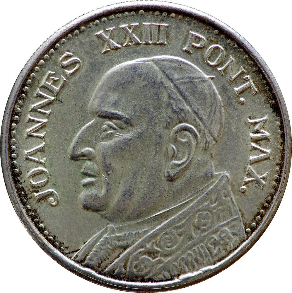 VATICAN POPE Joannes XXIII Pontifex Maximvs Fine Gold Coin Final Price $ - PicClick