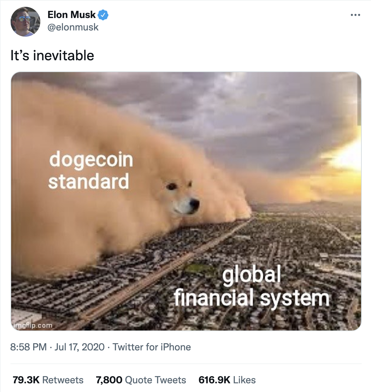 Elon Musk tweeted. Dogecoin surged more than 50% | CNN Business