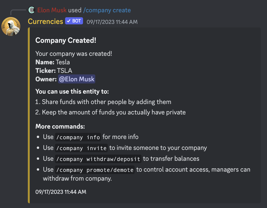 Sister Currency | Discord App Directory