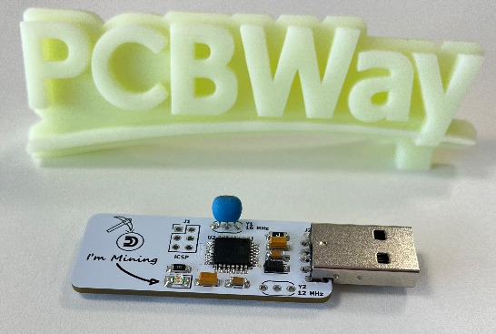 USB Duino-Coin Miner (THT) - Share Project - PCBWay