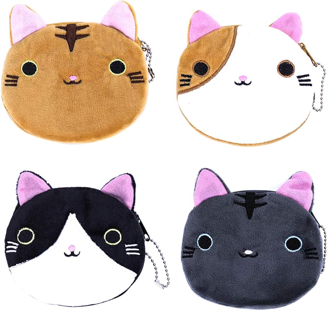 Cute Kitty Cat Coin Purse - Suddenly Cat: Cute Cat Things For Cute Cat People