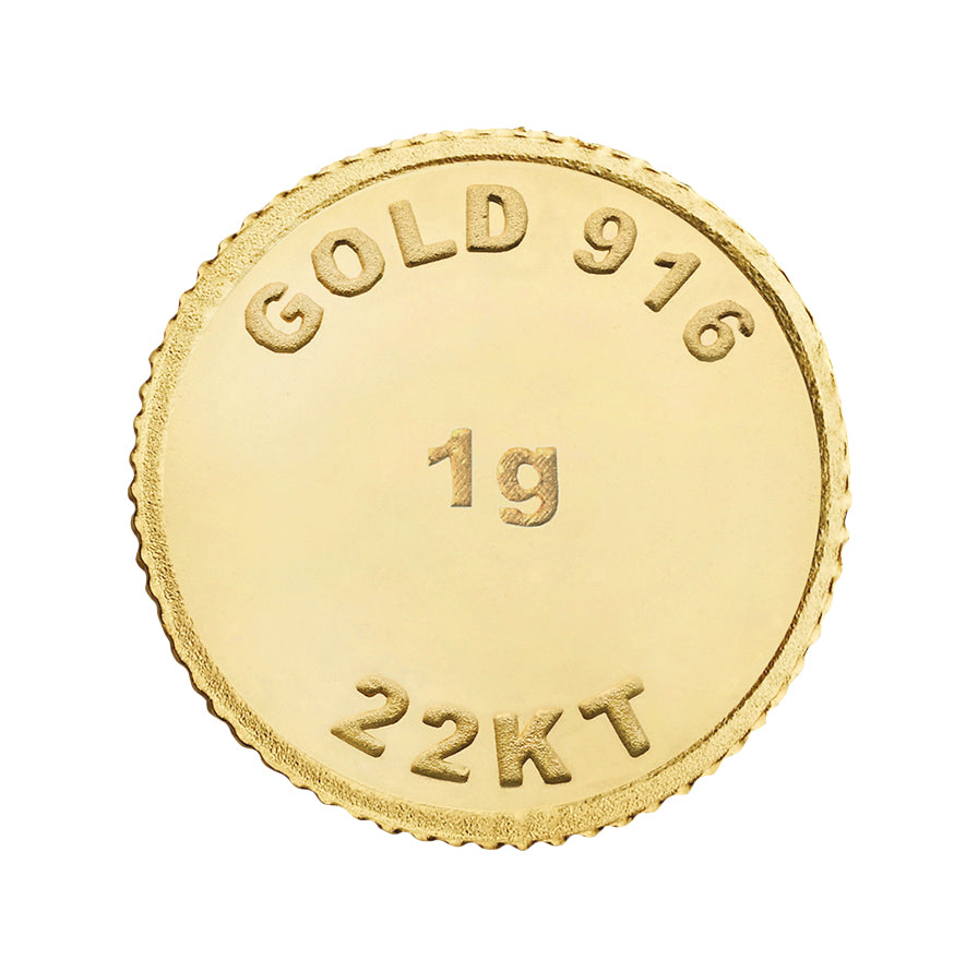 Buy 1 Gm Gold Coins | 1 Gm Gold Bars Online in India at Low Price