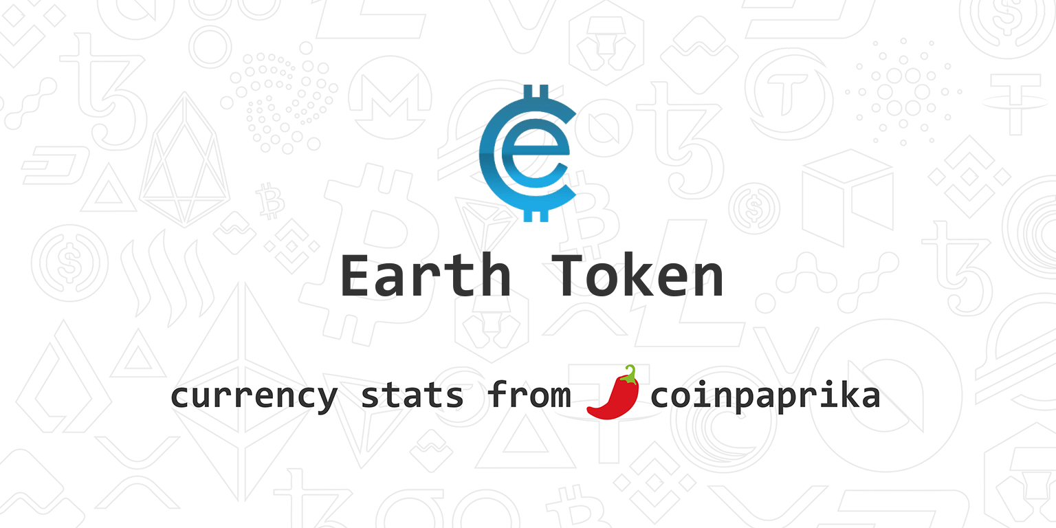Earth Token (EARTH) ICO Rating, Reviews and Details | ICOholder