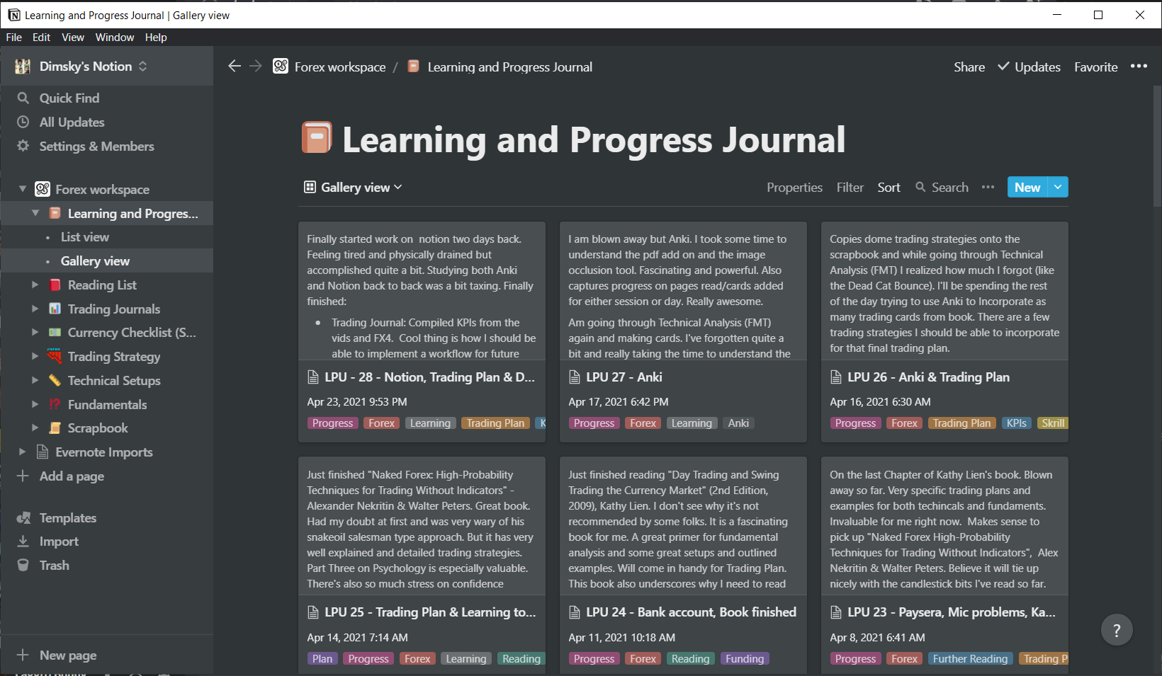 Trading Journal - Cost Free (no paid plans!) - TradeBench