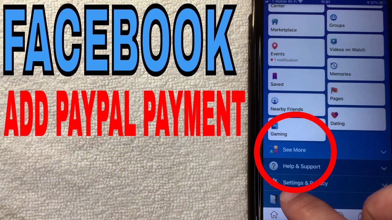 Use PayPal to send and receive money through