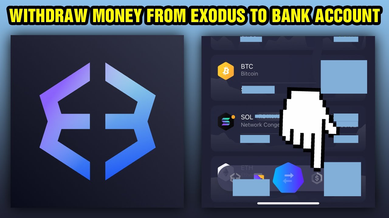 Withdraw Money from Exodus to Bank Account
