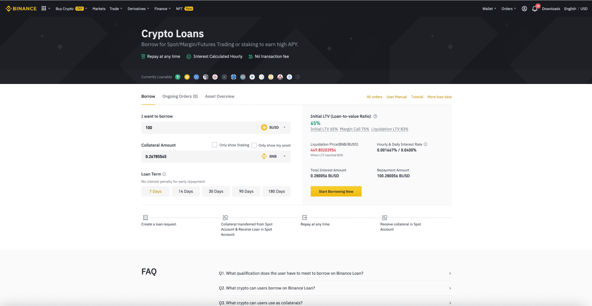 Binance Introducing NFT Lending Capability