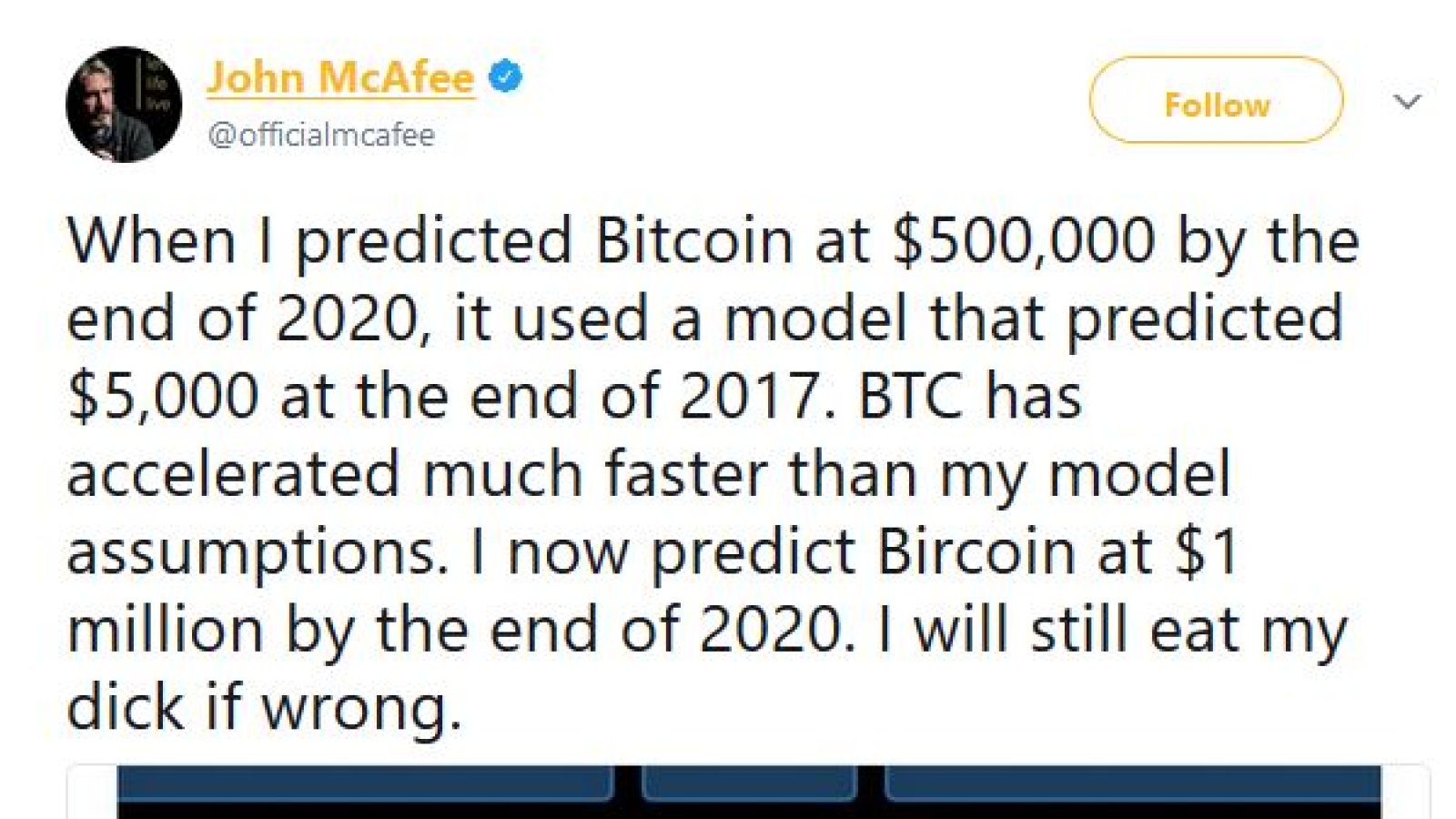 John McAfee Predicts Bitcoin (BTC) Will Reach 15k by June - Ethereum World News