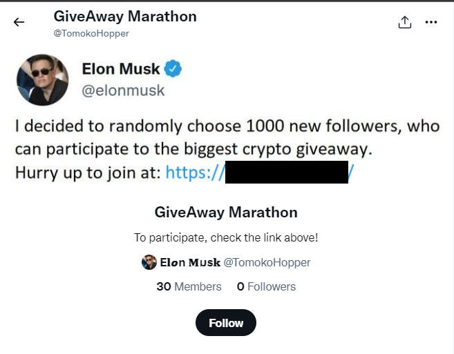 TikTok Flooded By Elon Musk Cryptocurrency Giveaway Scams Gridinsoft Blog