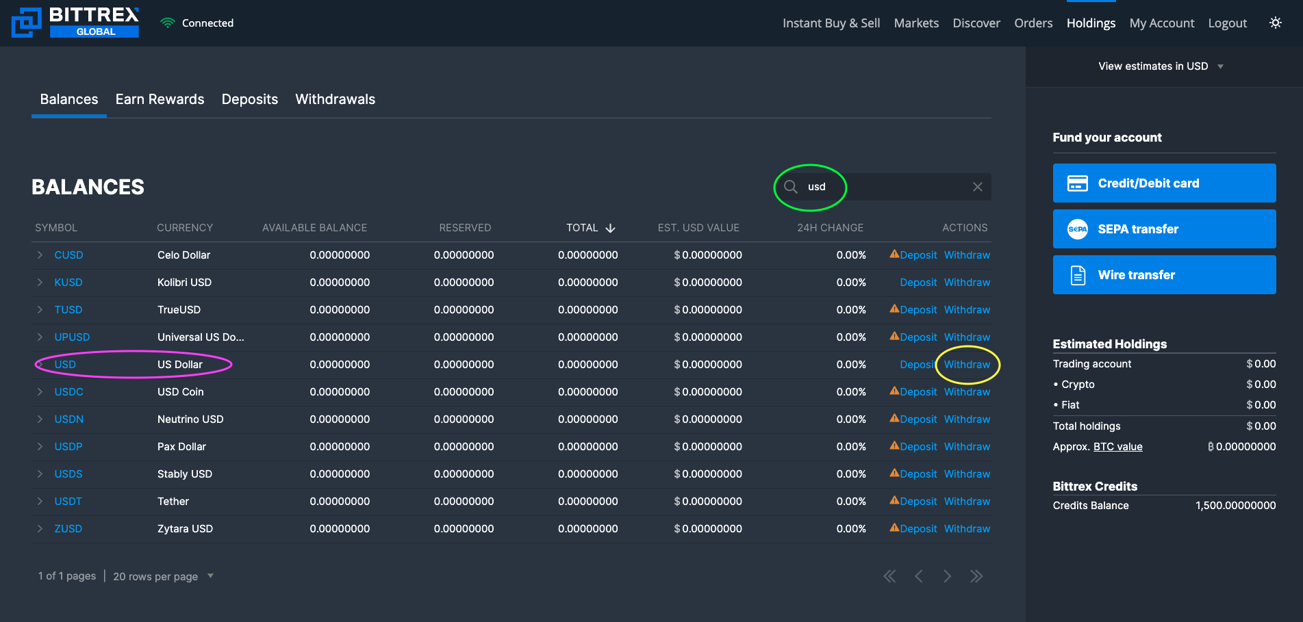 How to withdraw from Bittrex | Full guide with screenshots - Marketplace Fairness